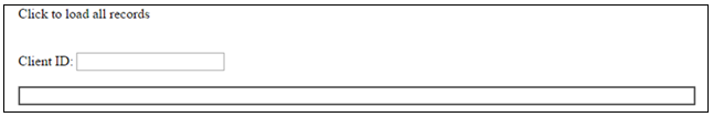 PlusQryTable call attached to the Click to load all records text.